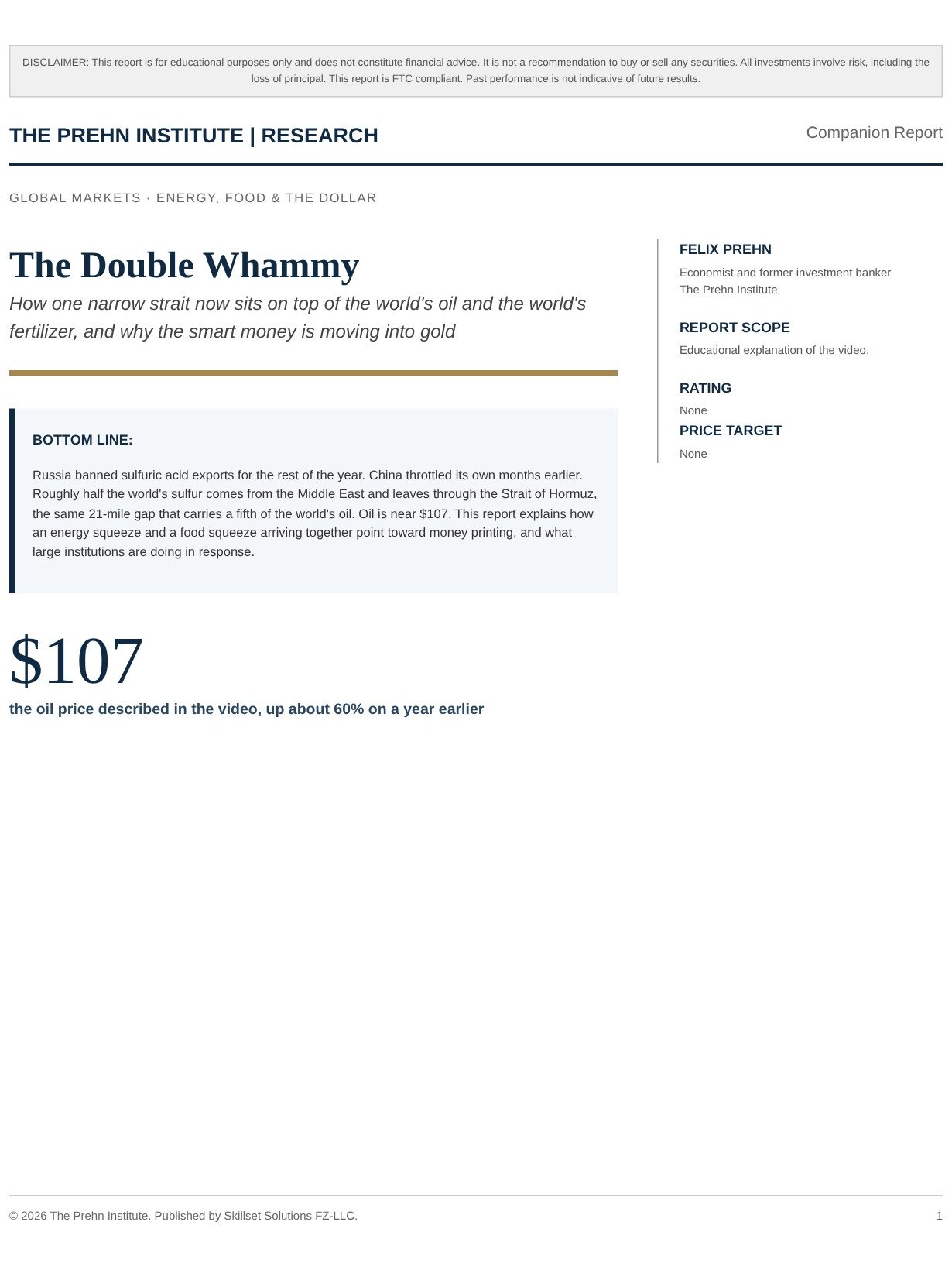 Cover of The Double Whammy