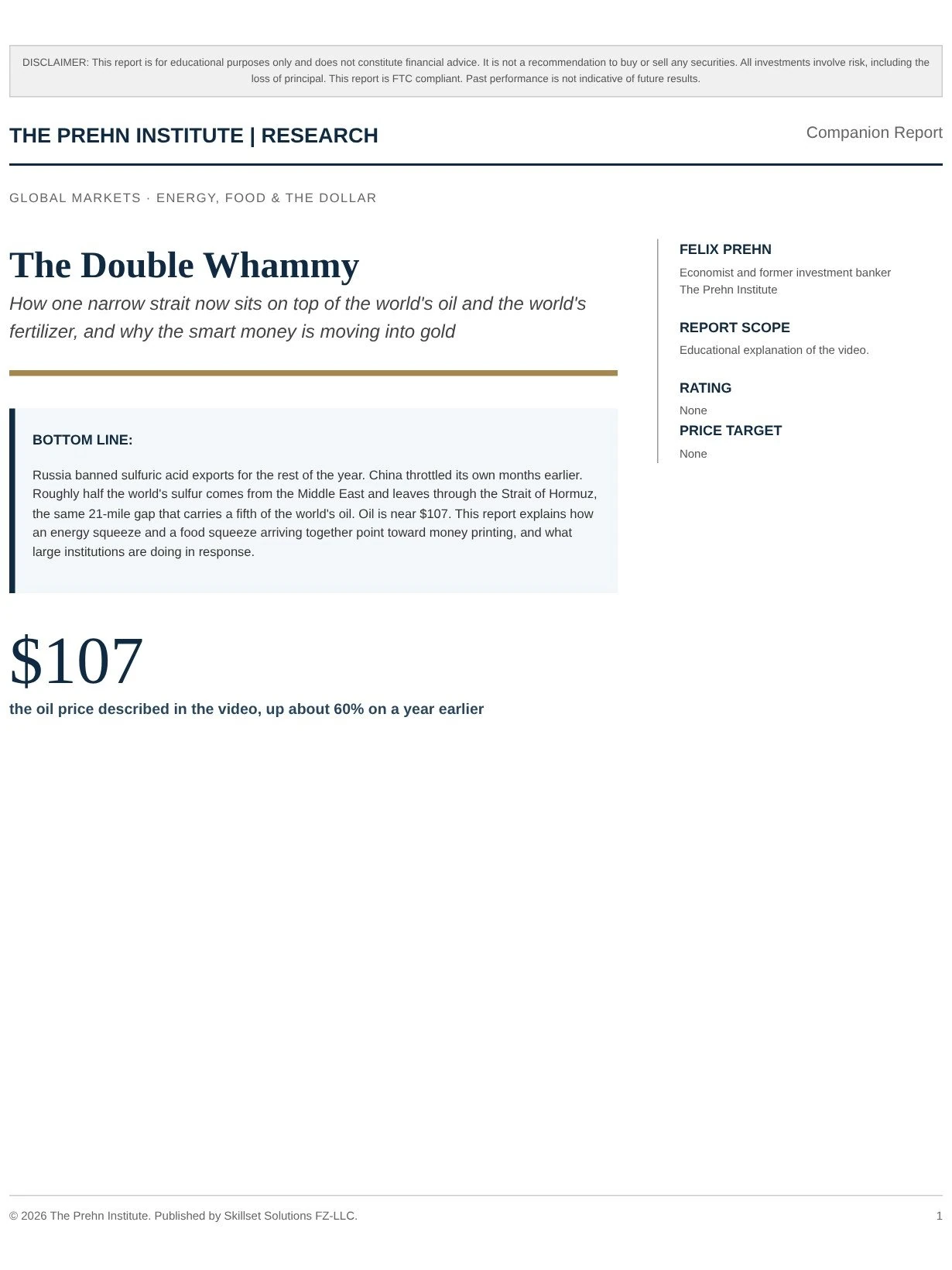Cover of The Double Whammy